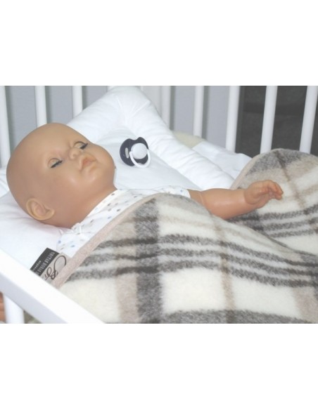 Одеяло детское шерстяное Олива