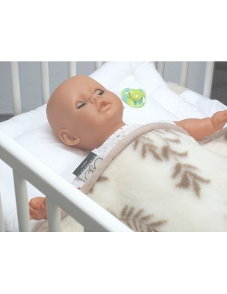 Одеяло детское шерстяное Олива