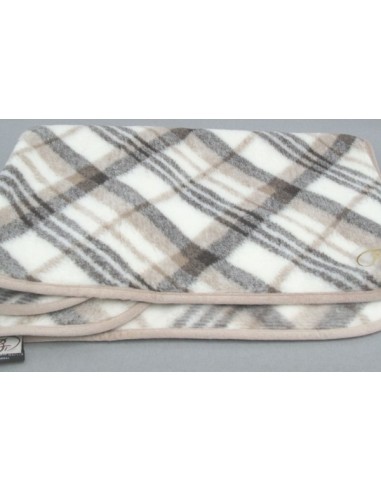 Одеяло "КЛЕТКА" Шерстяное