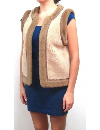 Жилет с опушкой Каир