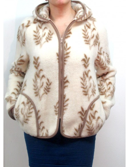 Куртка шерстяная Олива "Вета"