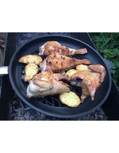 Сковорода ВЕСТА-TITANIUM Барбекю (Germany)