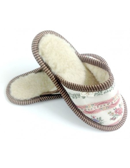 ТАПОЧКИ ИЗ ШЕРСТИ "КРАСОТА"