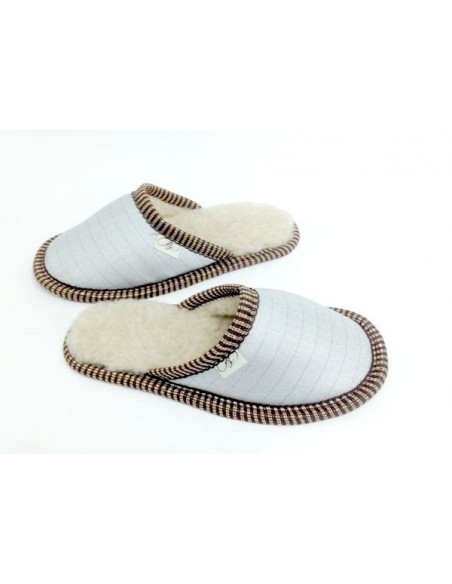 ТАПОЧКИ ИЗ ШЕРСТИ "НЕБО"