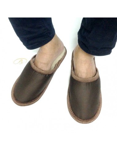 ТАПОЧКИ ИЗ ШЕРСТИ "ТЕМНЫЙ ШОКОЛАД"