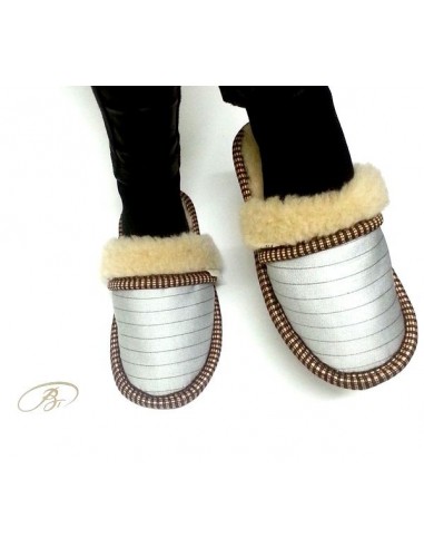 ТАПОЧКИ ИЗ ШЕРСТИ "САВАННА"