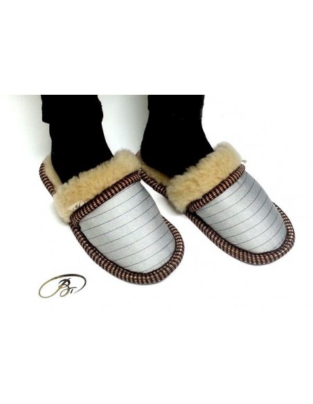 ТАПОЧКИ ИЗ ШЕРСТИ "САВАННА"