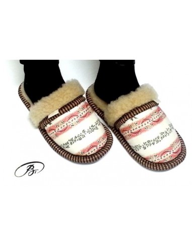 ТАПОЧКИ ИЗ ШЕРСТИ "САВАННА"