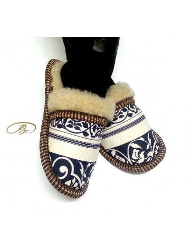 ТАПОЧКИ ИЗ ШЕРСТИ "САВАННА"