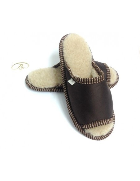 ТАПОЧКИ ИЗ ШЕРСТИ "САВАННА"