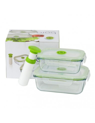 НАБОР ВАКУУМНЫХ КОНТЕЙНЕРОВ "BORO"