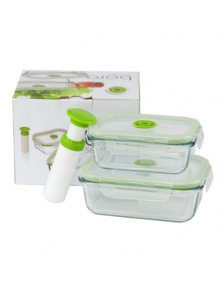 НАБОР ВАКУУМНЫХ КОНТЕЙНЕРОВ "BORO"