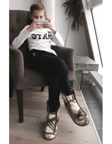 Джурабы сапожки Клетка