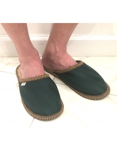 Тапочки "Зелёная полоса"