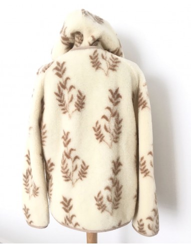 Куртка шерстяная с капюшоном "Олива"