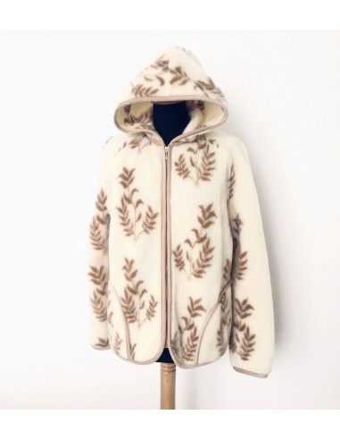 Куртка шерстяная с капюшоном "Олива"