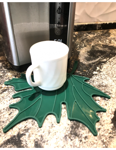 Подставка-прихватка под горячее Лист...