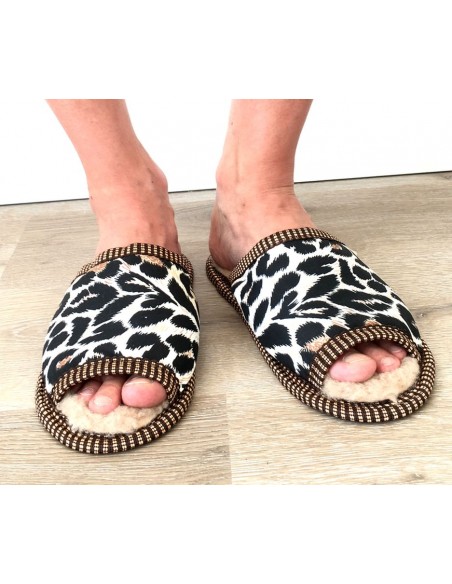 ТАПОЧКИ ИЗ ШЕРСТИ "САВАННА"