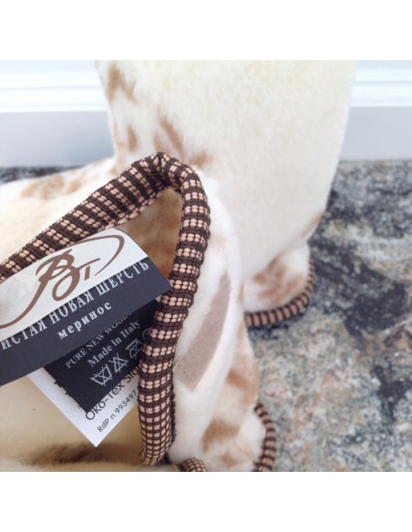 Носочки шерстяные Чурапи Олива