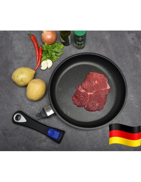 Сковорода d.28h5 TITANIUM со съемной ручкой (Germany)