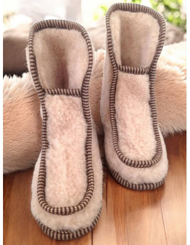 Джурабы сапожки "Кофе с молоком"