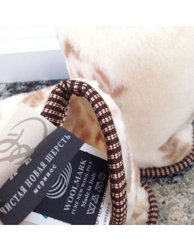 Носочки шерстяные "Чурапи Олива"