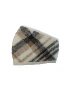 Наколенник шерстяной "Клетка" 2