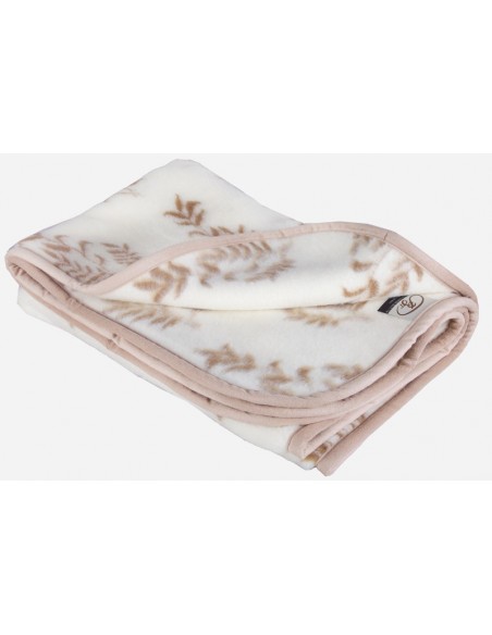 Одеяло детское шерстяное Олива